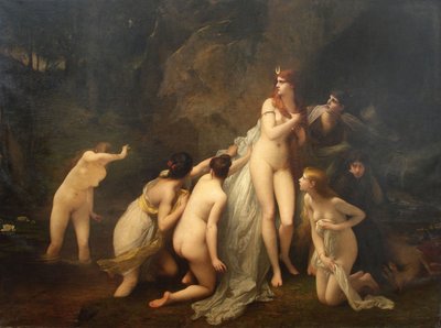 Diana überrascht von Jules Joseph Lefebvre